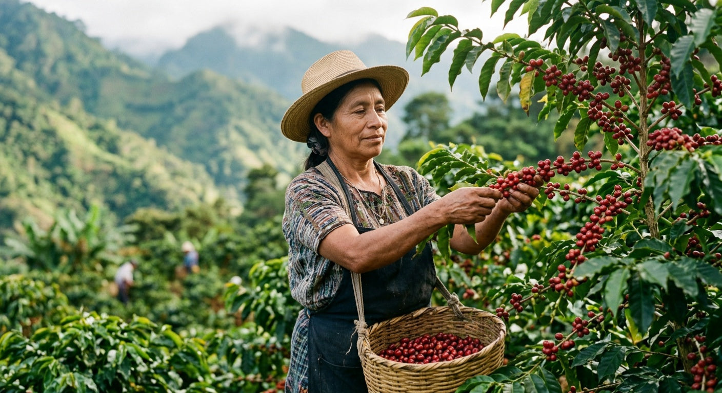 Elegant florals, refined sweetness. Guatemala Acatenango Gesha AA shines with jasmine, violet, pear, and Meyer lemon in a delicate, light roast.